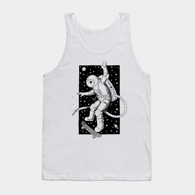 cosmonaut Tank Top by rudoi